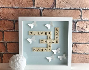 Scrabble wall art, Scrabble frame,Scrabble word,Scrabble pictures,Scrabble Tiles, Scrabble design,Scrabble art,Scrabble art