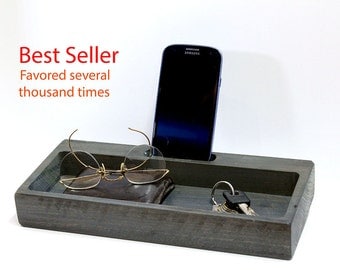 Docking Station, charging station, iPhone Stand, father gift, gift for him, mens, For Dad, Birthday Gift, father, wedding gift, shower gift