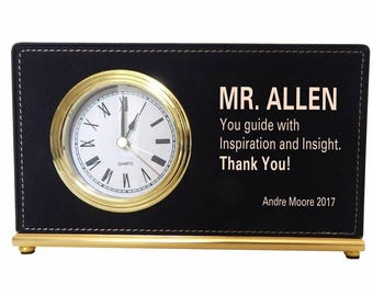Gift from Employee to Supervisor, Appreciation Gift to my Lead, Birthday Gift to Manager, Custom Gift, Executive Director, Desk Clock, LB011