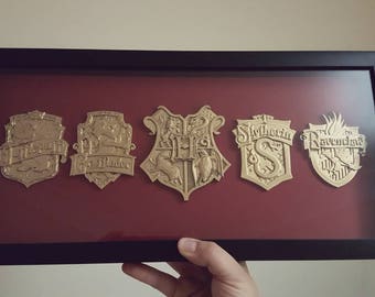 Hogwarts crests