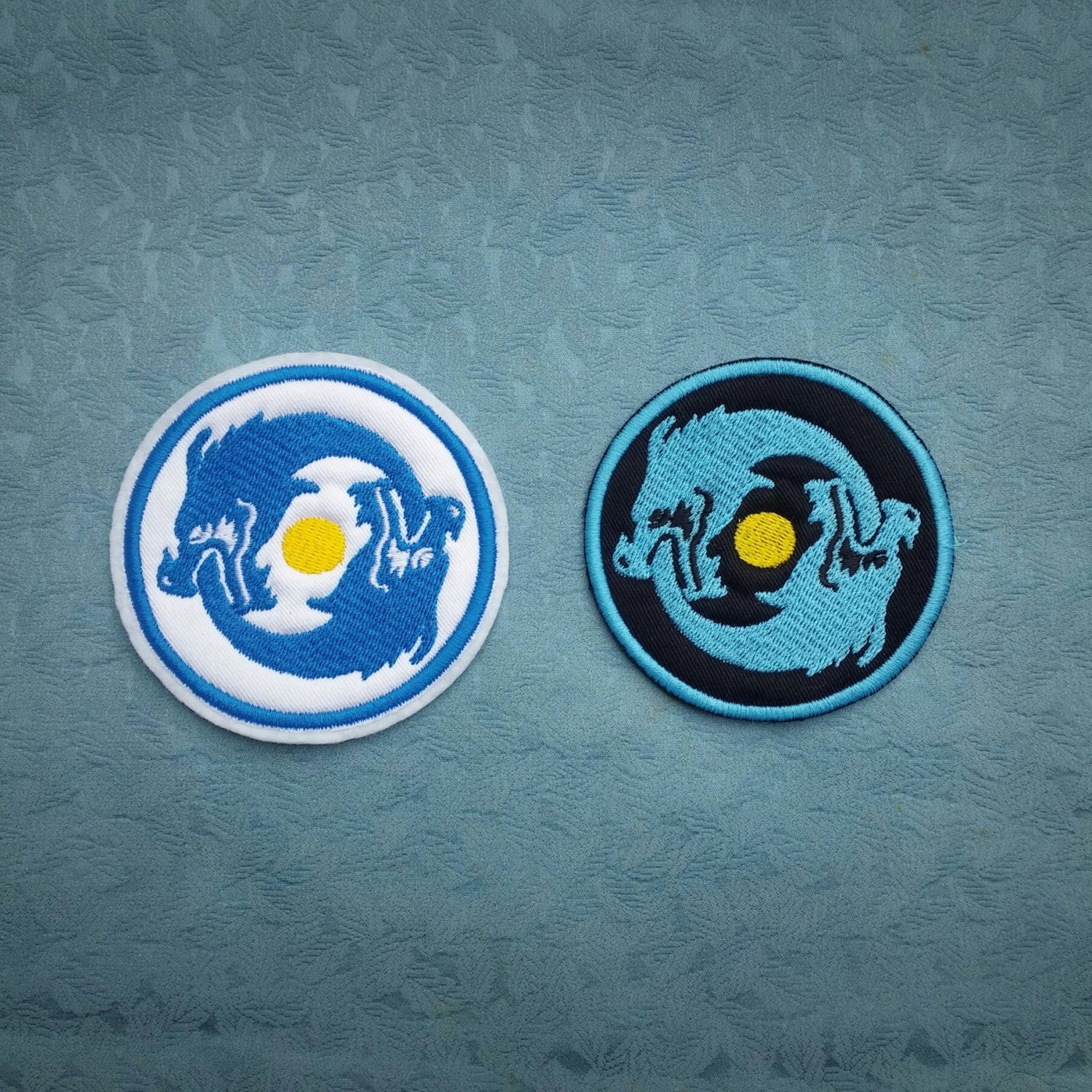 Sew-on patch Overwatch Hanzo Dragonstrike ultimate logo