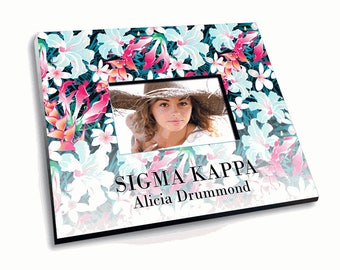 Sigma Kappa Tropical Picture Frame