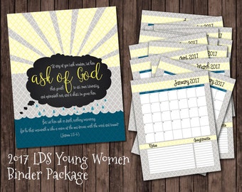 2017 Young Women Binder Package