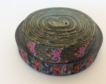 Camouflage Grosgrain ribbons, camoflauge ribbons,camo ribbons, camo printed ribbons, 7/8 inch Grosgrain ribbons, perfect fir hairbows, scra
