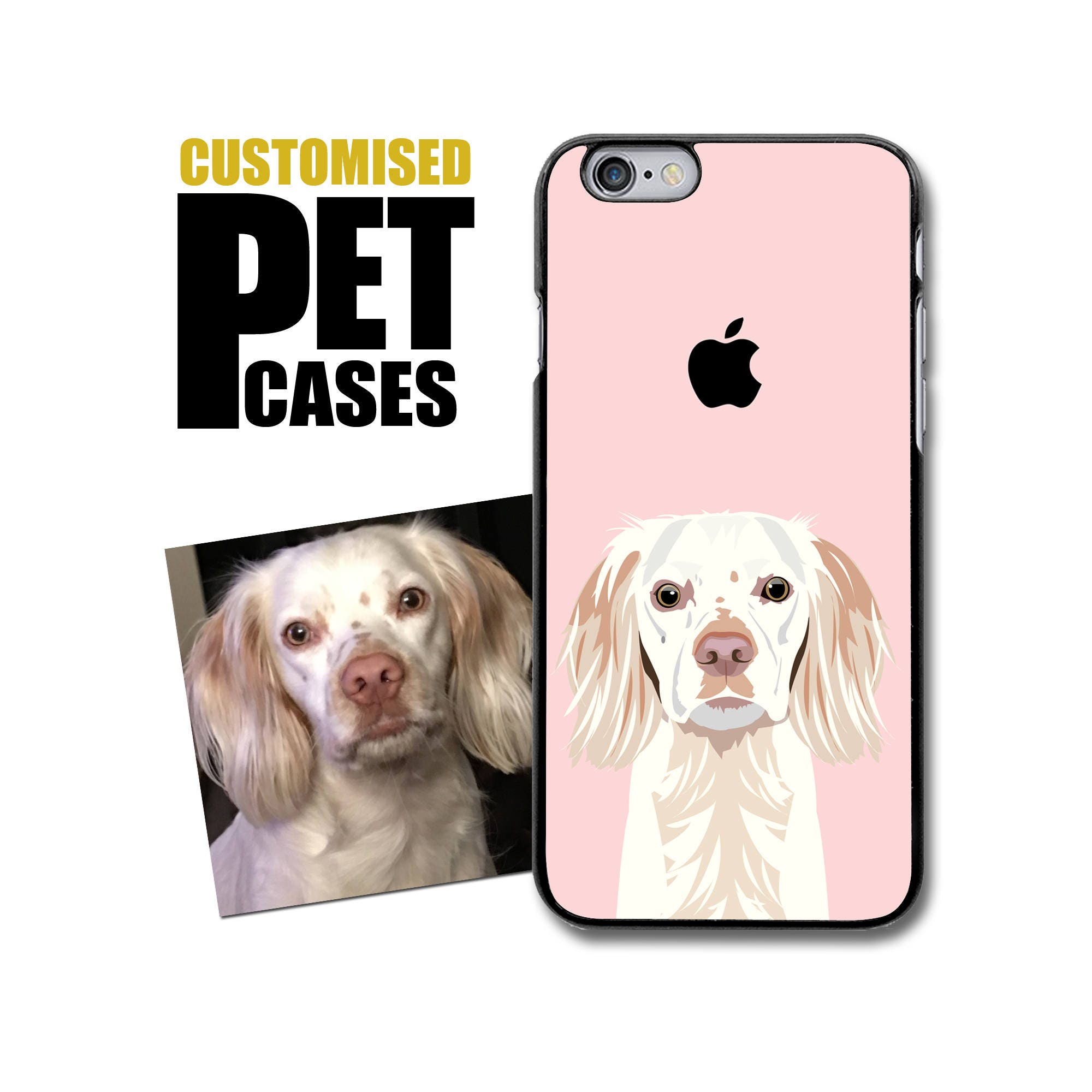 Custom <b>Dog</b> Phone <b>Case</b> Customised Pet iPhone 5/5S/SE iPhone.