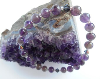 Amethyst bracelet