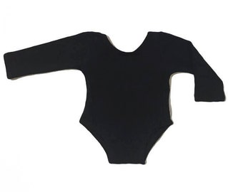 Black Leotard|Dance Leotard|Baby Leotard|Gymnastic Leotard|Girls Leotard|Toddler Leotard|Custom Leotard|Ballet Leotard||modern baby