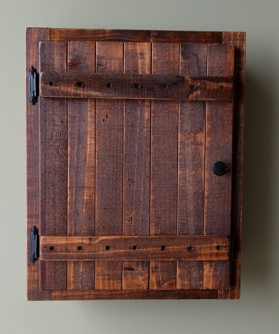 Recessed Wall made from Rustic Reclaimed and