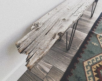 Reclaimed Wood Bench