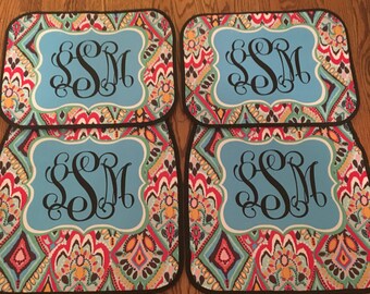 Crown Jewell Car Mats, Lily Inspired Car Mats, Jewell Floor Mats