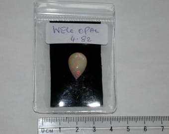orange flash creamy african opal
