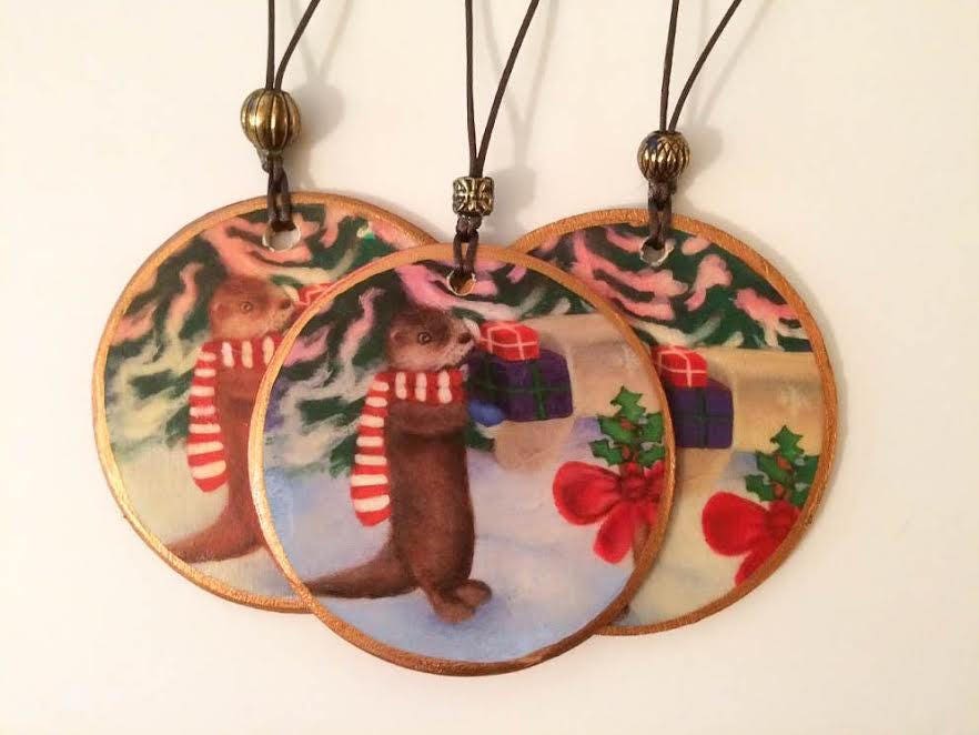 Christmas Woodland Ornament Pictures to Pin on Pinterest 