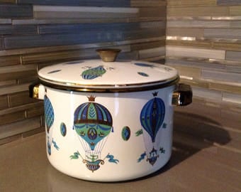 Georges Briard Fancy Free Hot Air Balloon Stock Pot