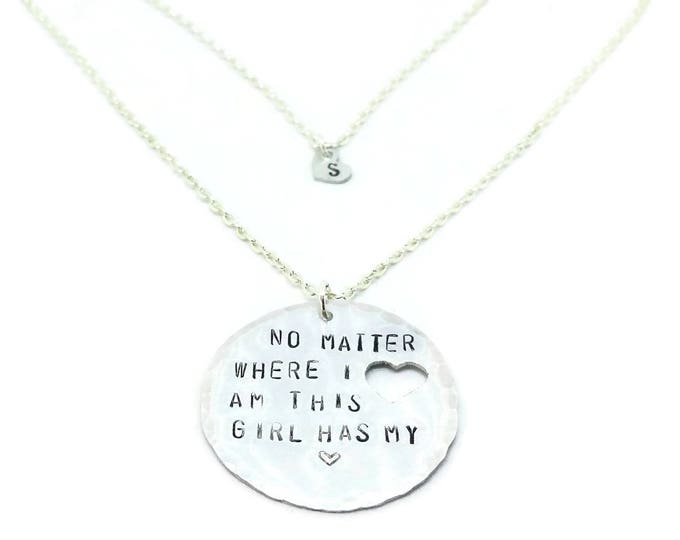 Personalized Mother and Daughter Necklace Set, Mother's Day Gift, Mother's Necklace, Mommy and Me Necklaces, Custom Mother's Necklace