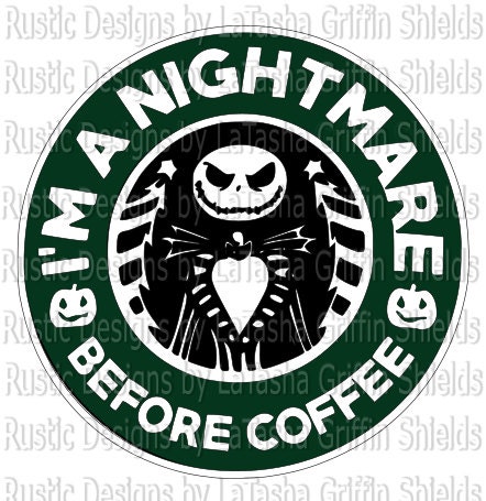 Free Free 242 Nightmare Before Christmas Coffee Svg SVG PNG EPS DXF File