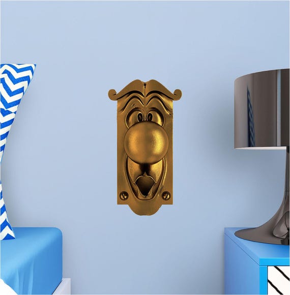 DISNEY Door Knob WALL DECAL Vinyl Sticker Peel & Stick Disney