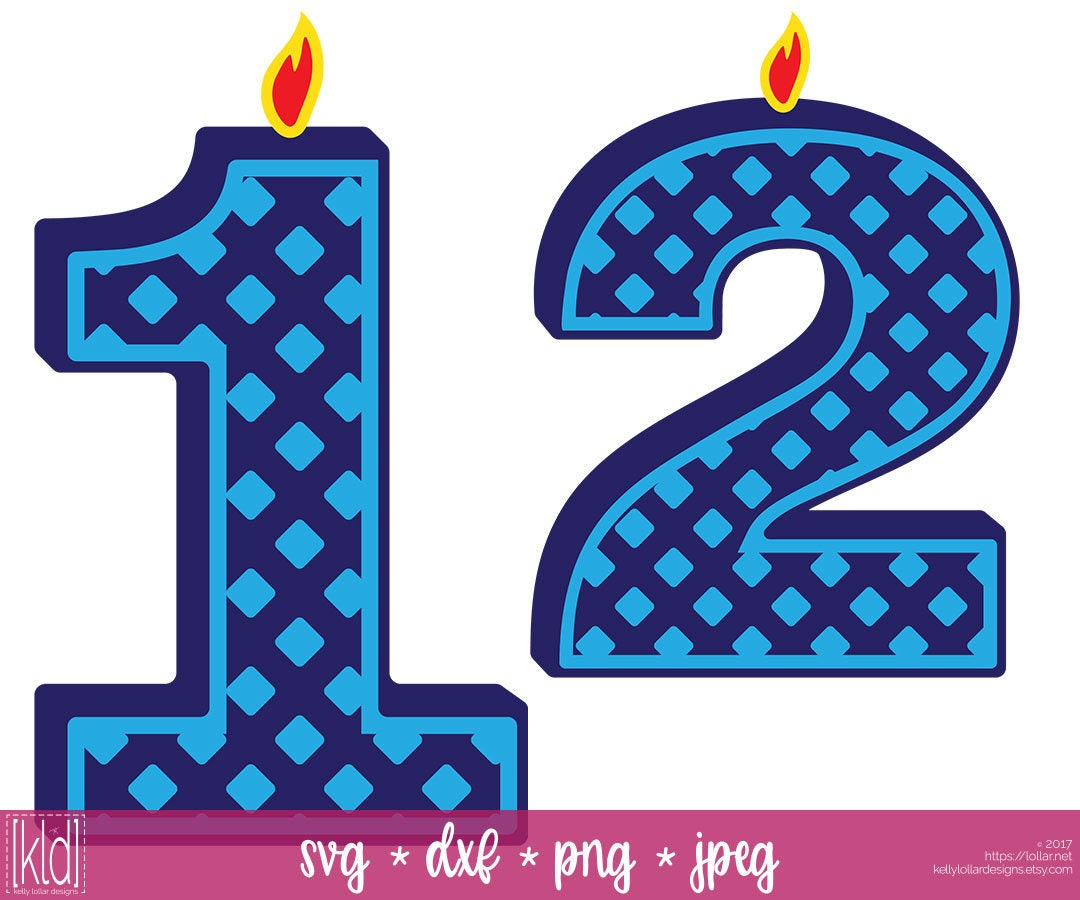 Download Birthday Candles Svg File Free