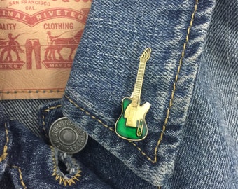 Vintage Green Electric guitar