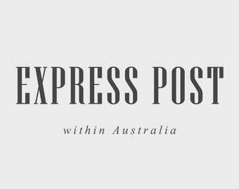 EXPRESS POSTAGE within Australia