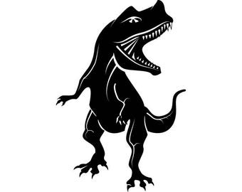 Download Personalized Birthday Dinosaur T-rex digital cut file: svg ...