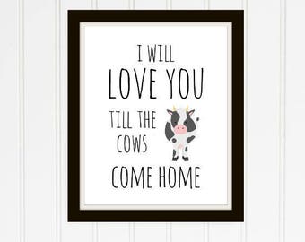 Download Cows come home | Etsy