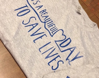 Grey Long Sleeved Grey's Anatomy shirt