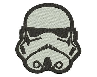 12size -Storm Trooper Star Wars Embroidery Design- Instant Download