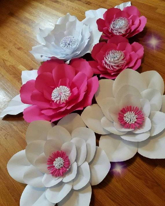 Paper Flower decor Nursery Wedding Birthday Party's