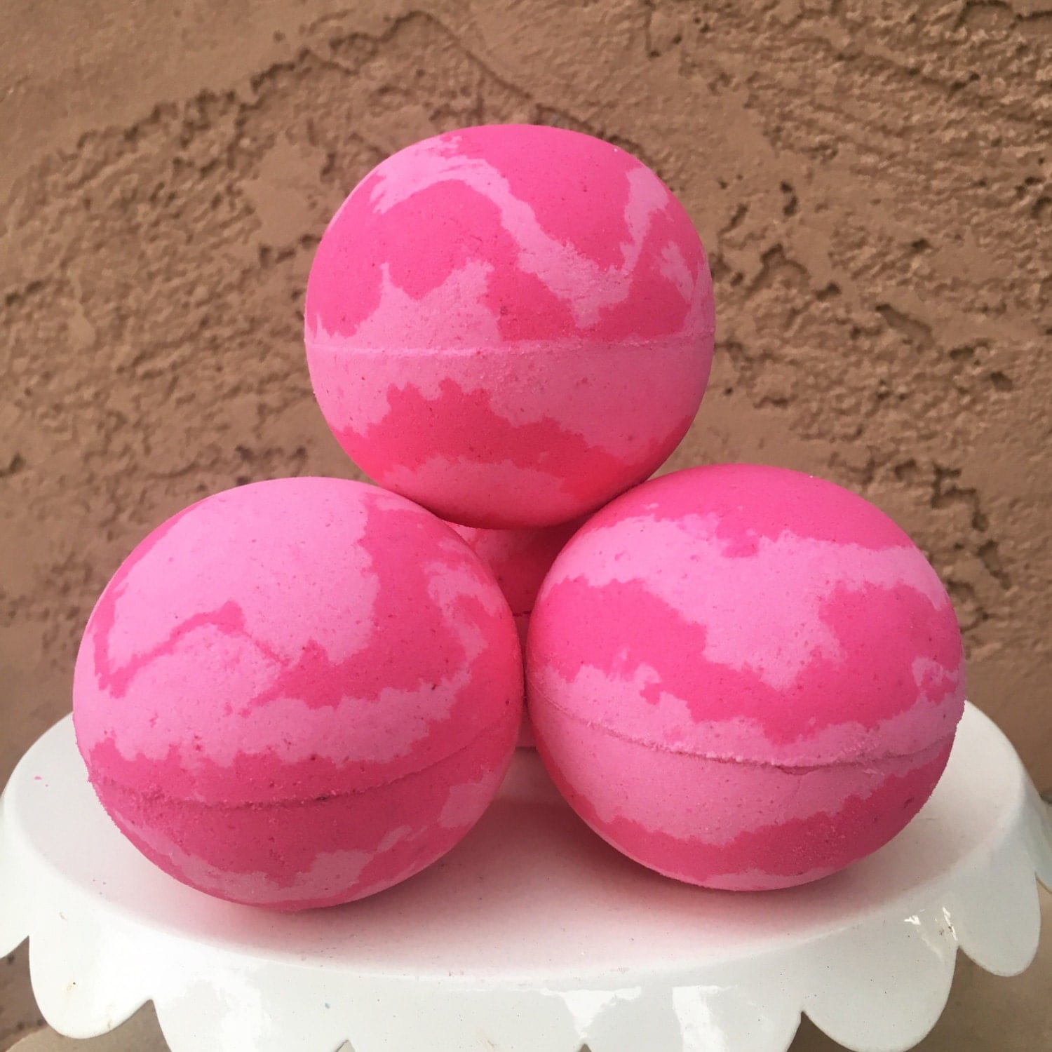 Japanese Cherry Blossom Big Bubbling Bath Bomb by LushLather