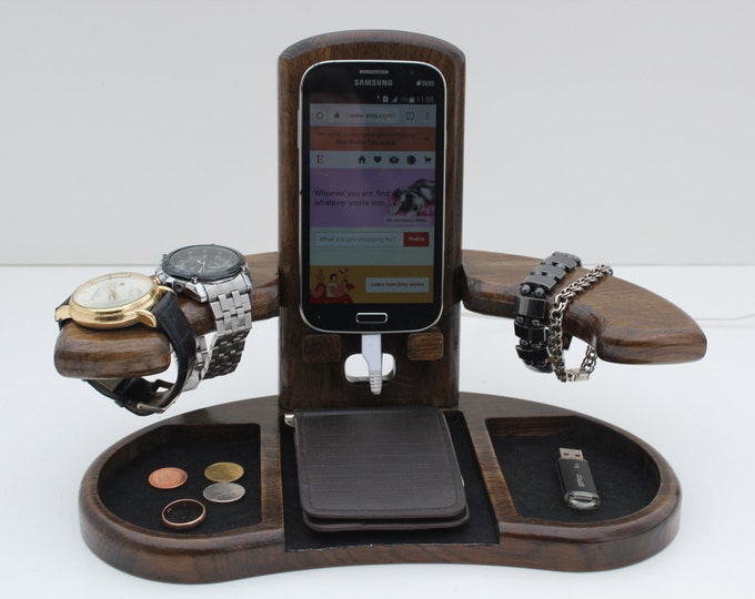 Gifts for Boyfriend,Phone Docking Station,Gift for men,Fathers Day Gift,Birthday Gifts For Men,Gifts For Husband,groomsmen gift,gift for Him