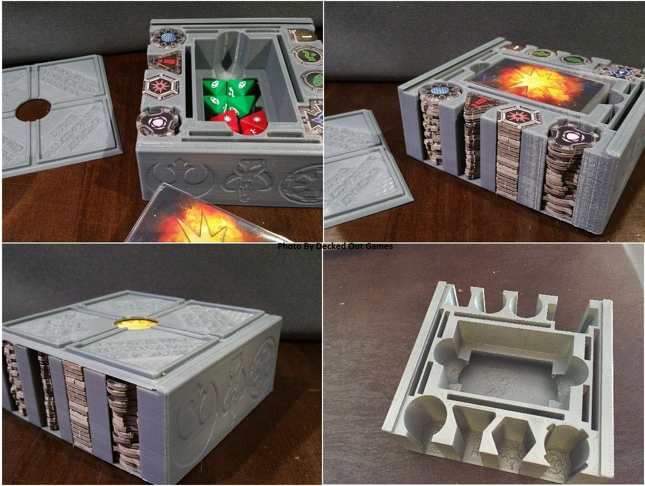 Star Wars Xwing Miniature Token Holder Ultimate Version / NEW