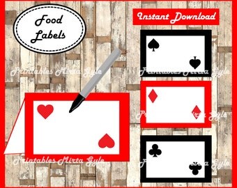 Free pirate food labels