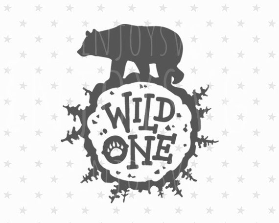 Download Wild One SVG Baby Bear svg Wild one svg Files Baby Birthday