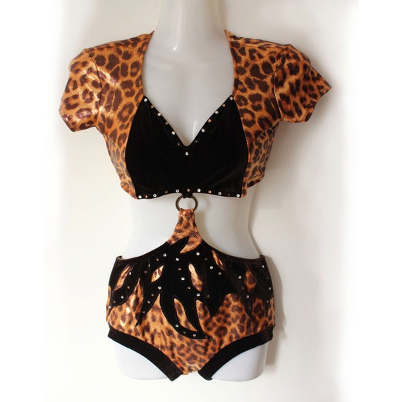 Items similar to Dance dance costume.Stage costume.Performance wear.Animal