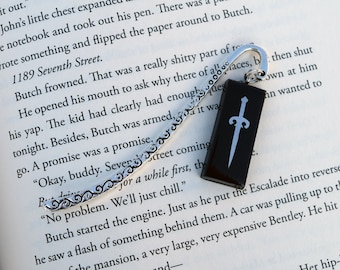 Black Dagger Brotherhood-Inspired Dagger Bookmark