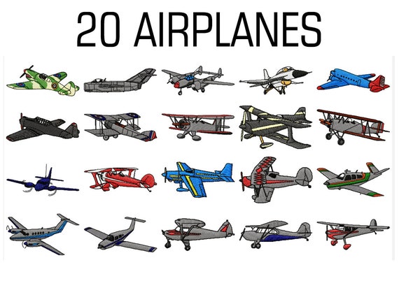20 airplane machine embroidery designs 4 inch by allhoopembroidery 20 airplane machine embroidery designs 4 inch by allhoopembroidery