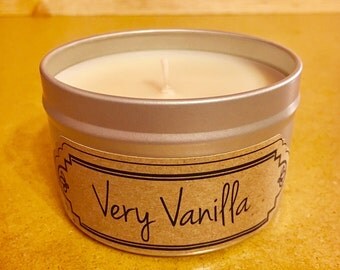 Best Soy Candle / Best Soy Candles / Very Vanilla / Candle / Soy Candles / Candles / Housewarming Gift / Home Decor / Birthday Gift