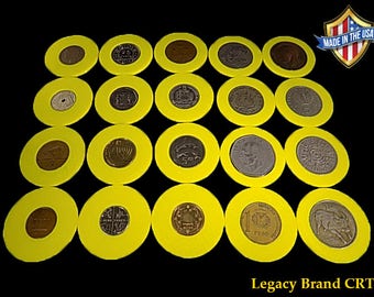 Coin Ring Spacer Set for Most Brands of Coin Ring Center Punch or Can Order Custom Size