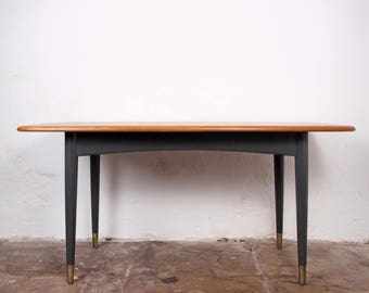 Mid Century Danish Style Wooden Coffee Table