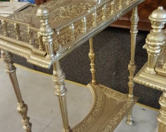 Amazing Victorian Nightstands, Cast Iron
