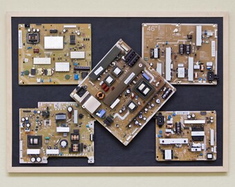 Free Shipping | Industrial, Computer, Circuit Board Picture Frame Wall Art (28.5" x 20.5")