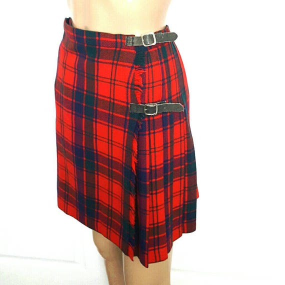 Kilt écossais Pour Homme - Style Gothique Vintage - Tartan Noir Denim - Taille XXL - Cérémonie Médiévale