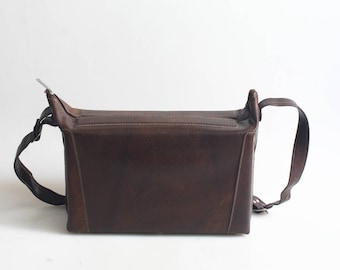 Vintage Leather Camera Bag