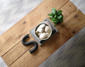 HandMade Wood and Metal Table