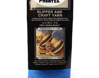 Phentex Slipper & Craft Yarn (by Bernat)