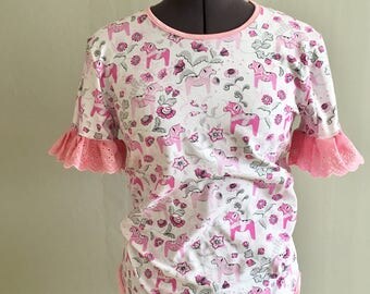 Abdl pastel pink kawaii bodysuit romper adult baby