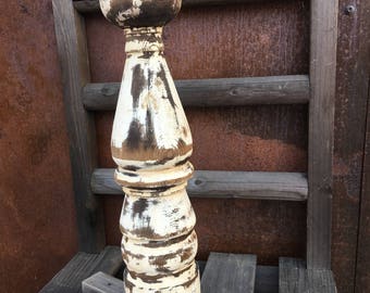 18"x 3.75" Vintage Standing Architectural Accent Finial