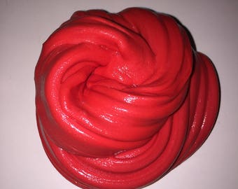 Ruby Red Fluffy Slime