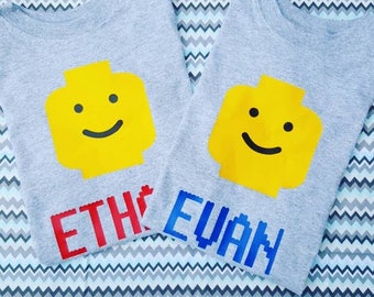 Lego shirt, kids Lego shirt, kids graphic shirt, Lego t-shirt, kids t-shirt, Lego birthday, Lego birthday shirt, kids graphic t-shirt