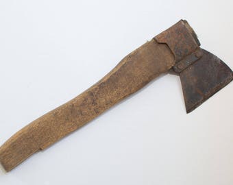 Vintage Soviet Russia Household Fire Kindling Wood Chopping Axe Hatchet USSR Soviet Union 1970's